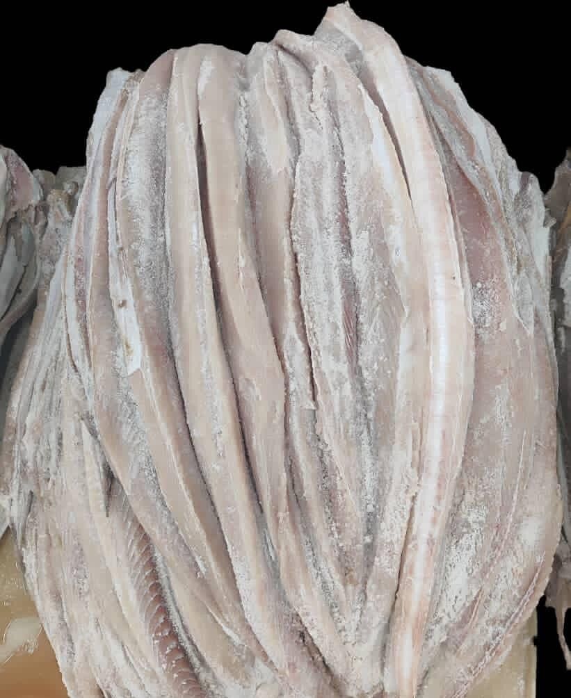 Frozen seafood ready for distribution